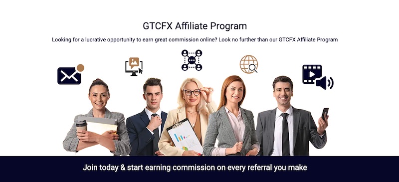 GTC FX Affiliate Program Offers Up to $1,850 in Rewards